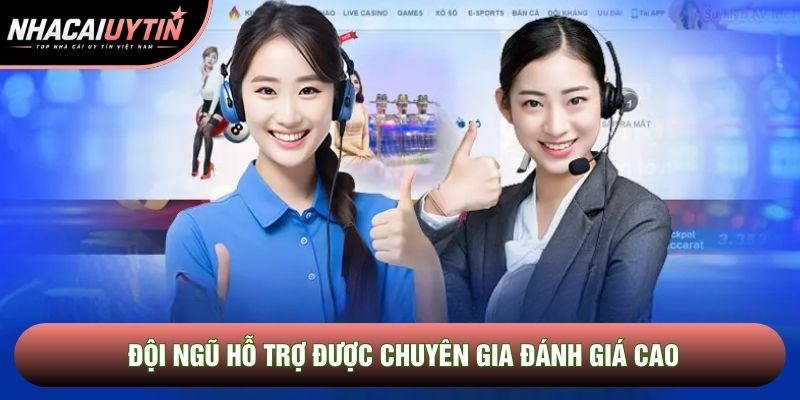 Đội ngũ hỗ trợ được chuyên gia đánh giá cao Đội ngũ hỗ trợ được chuyên gia đánh giá cao